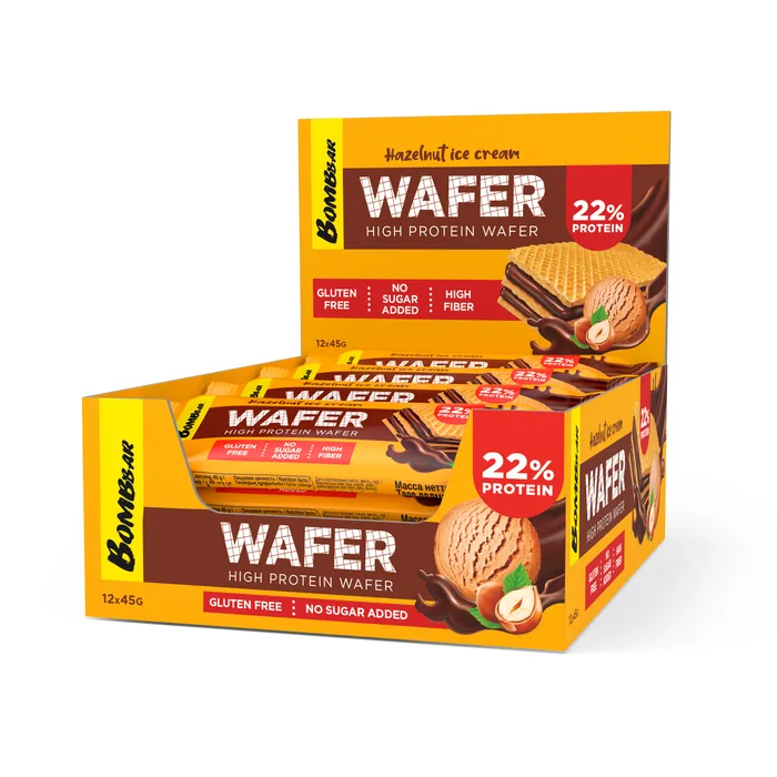 Glazed Wafer Bar in Chocolate 45g